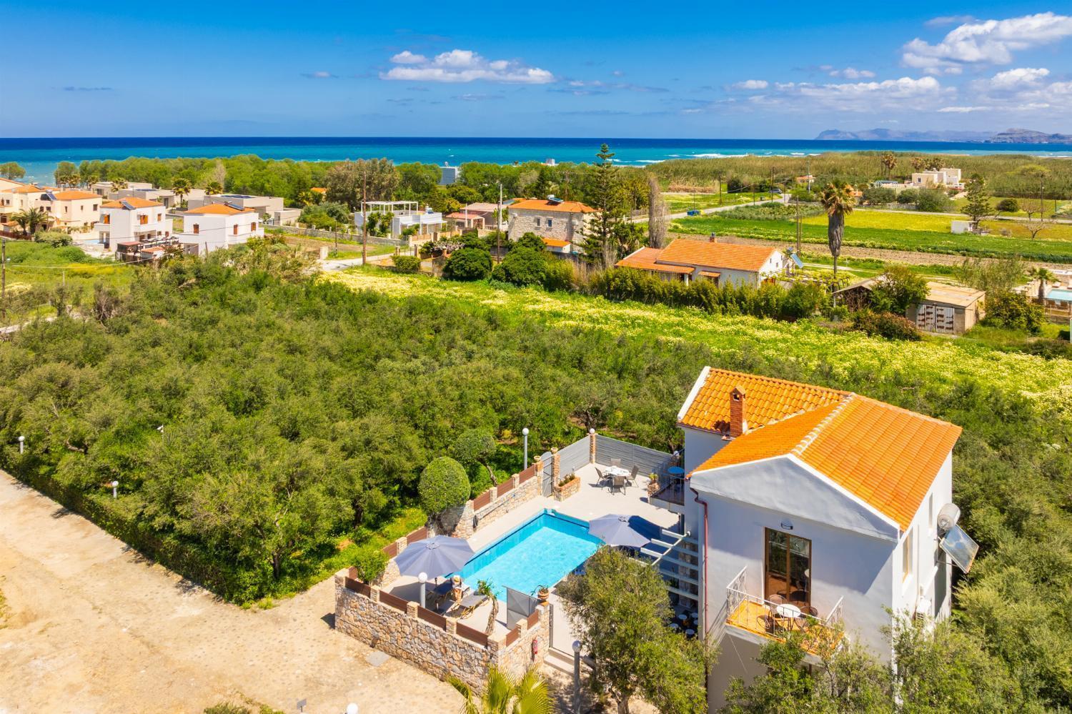 Villa Tzina ตาวโรไนติส ภายนอก รูปภาพ